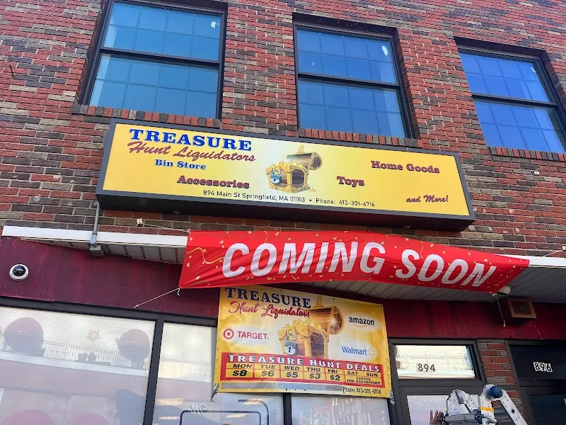 Treasure hunt liquidators in Springfield, MA