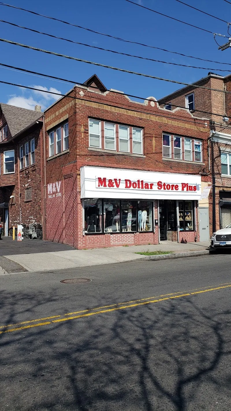 M&V Dollar Store Plus in Bridgeport, CT