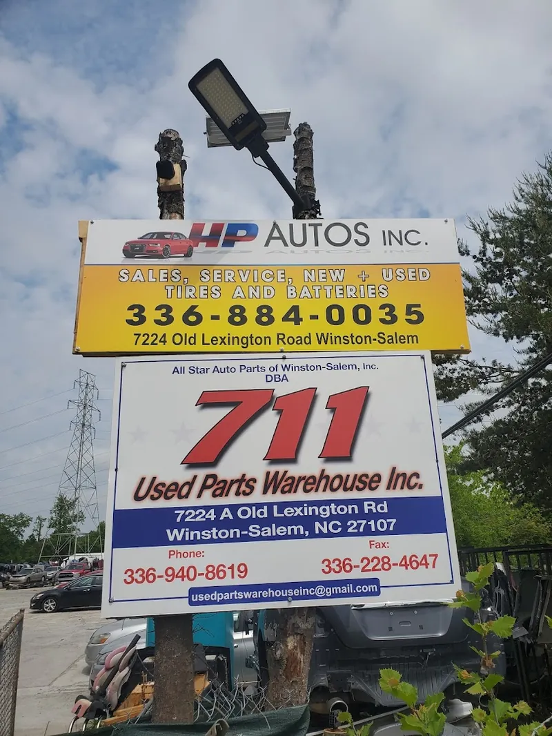 711 Used Parts Warehouse, Inc. - Auto accessories wholesaler in Winston-Salem, North Carolina