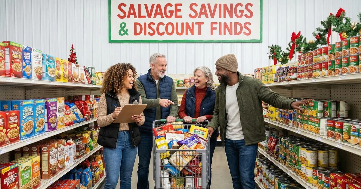 Holiday Grocery Shopping at Salvage Stores: A Month-by-Month Planning Guide