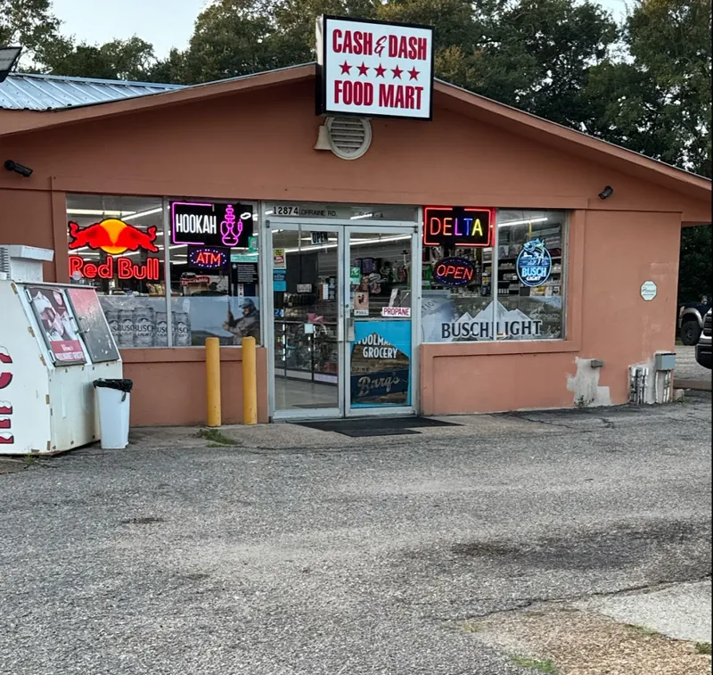 Cash and Dash Food Market - American grocery store in Biloxi, Mississippi