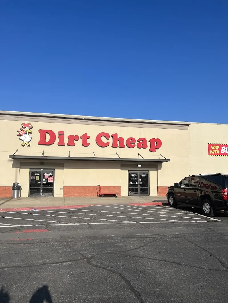 Dirt Cheap + Building Supplies - Discount store in Jacksonville, Arkansas