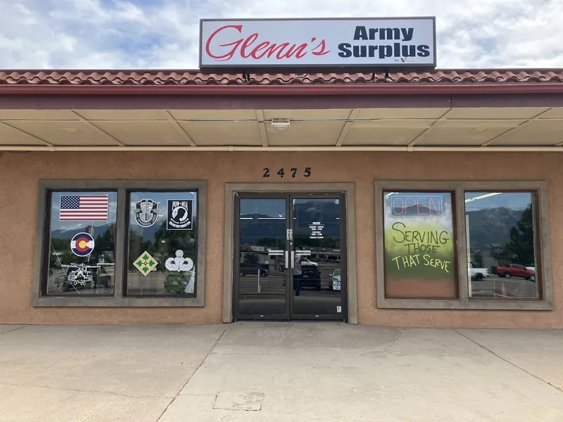 Glenn's Army Surplus - Army & navy surplus shop in Colorado Springs, Colorado