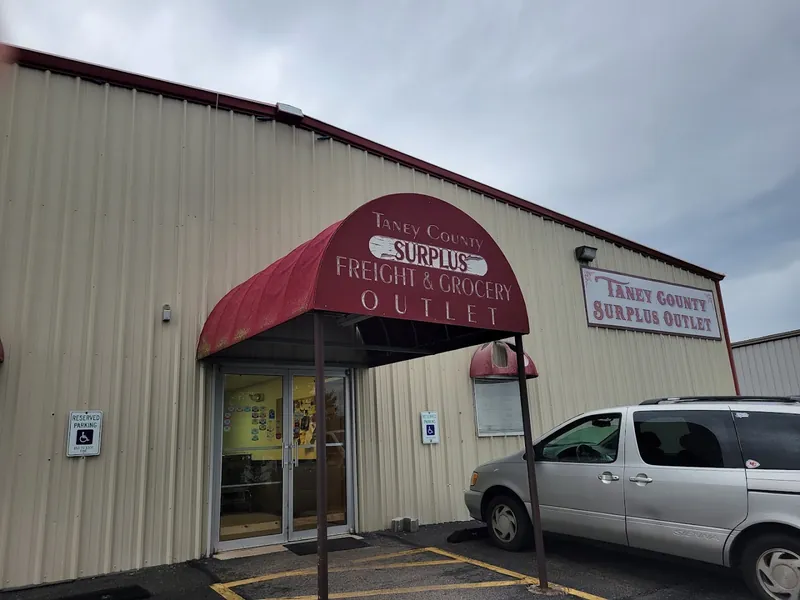 Taney County surplus in Hollister, MO