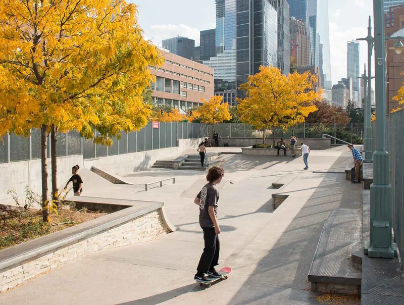 Tribeca Skatepark at Hudson River Park