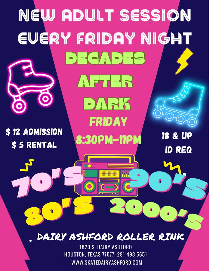 Dairy Ashford Roller Rink in Houston, TX